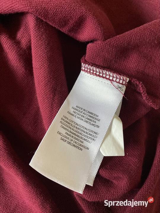 Koszulka polo RALPH LAUREN M długi rękaw OKAZJA Zamość