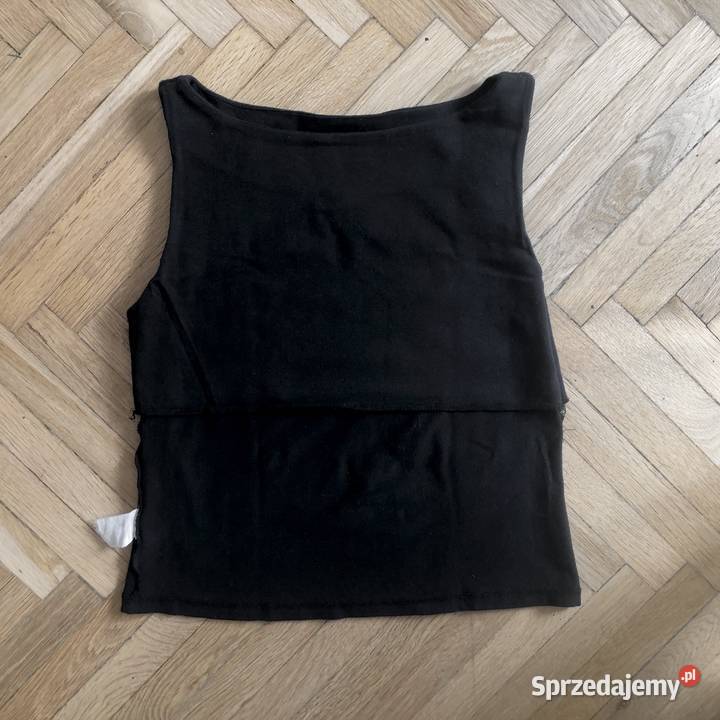 Elegancki top SOLAR L czarny Odzież damska Skarżysko-Kamienna sprzedam