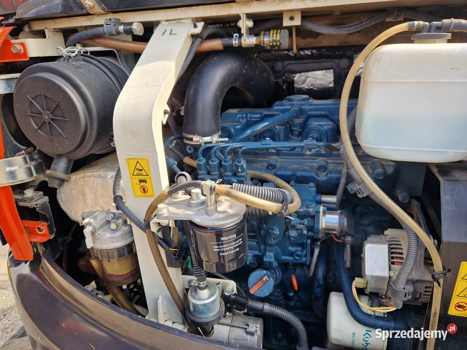 Minikoparka Kubota U 48 4 2018r 3400mtg waga 48 lubelskie Ryżki