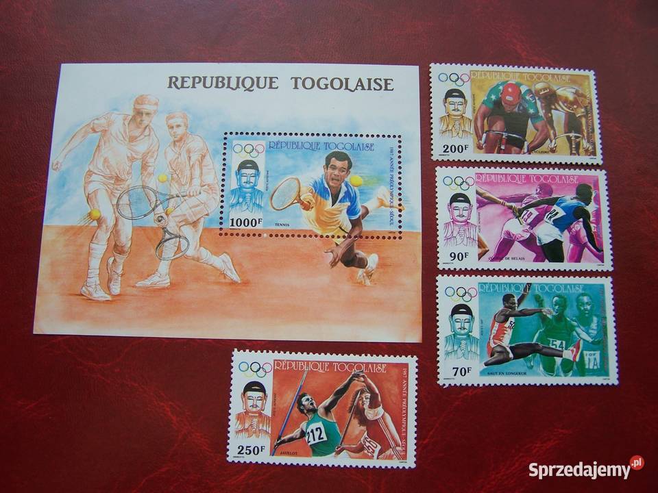 Togo 1988 MNH Sport Olimpiada Seul 88 Tychy