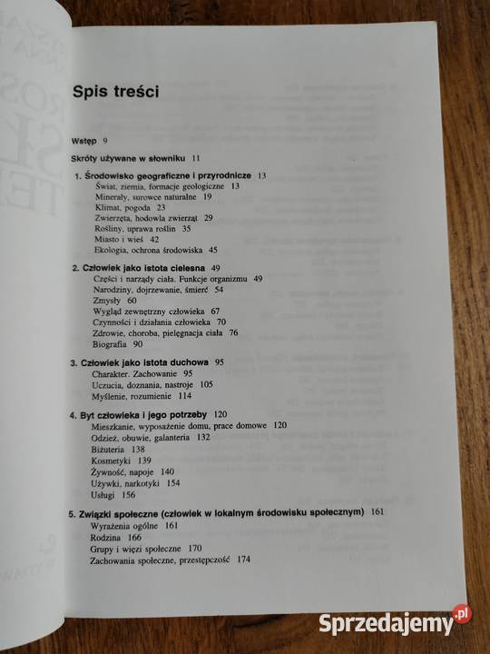 Rosyjsko Polski słownik tematyczny R Adamowicz A