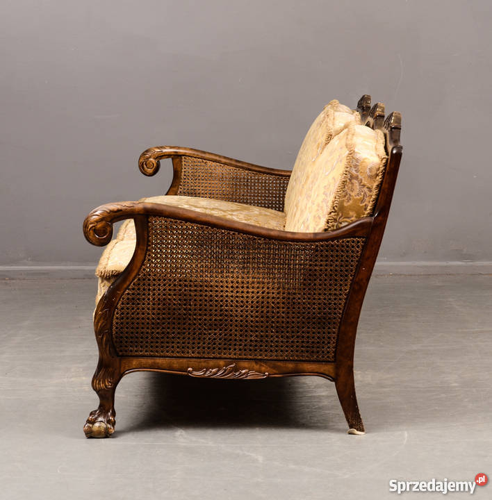 Piękny komplet Chippendale SOFA i DWA FOTELE Meble Wałbrzych sprzedam