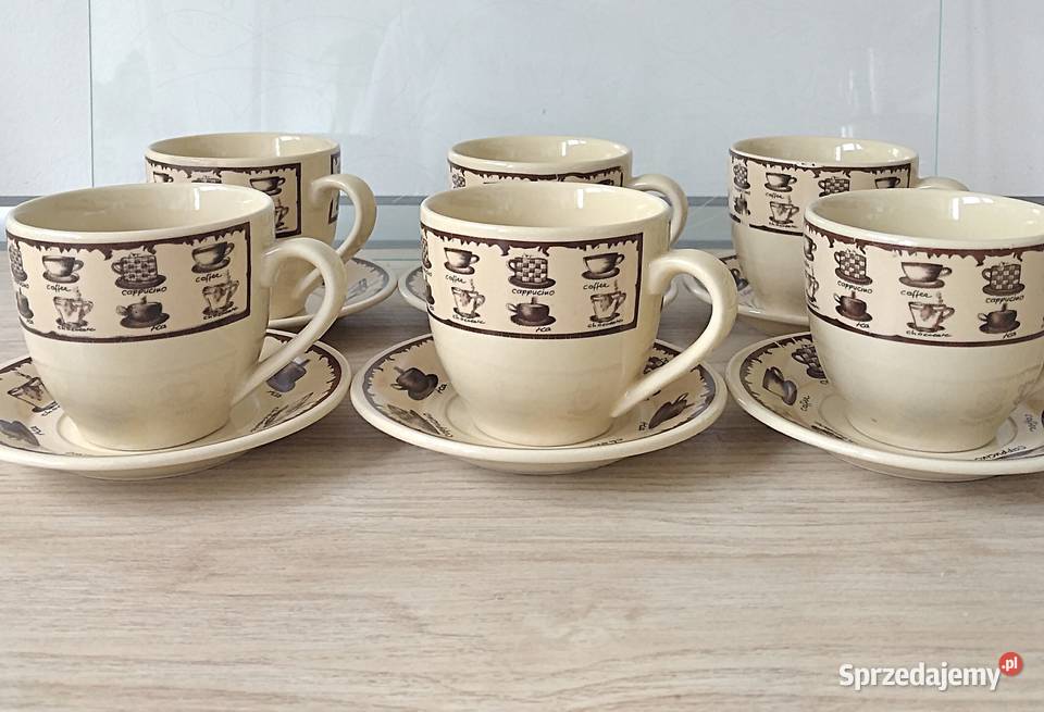 zestaw do kawyfiliżanki małopolskie Bukowno sprzedam