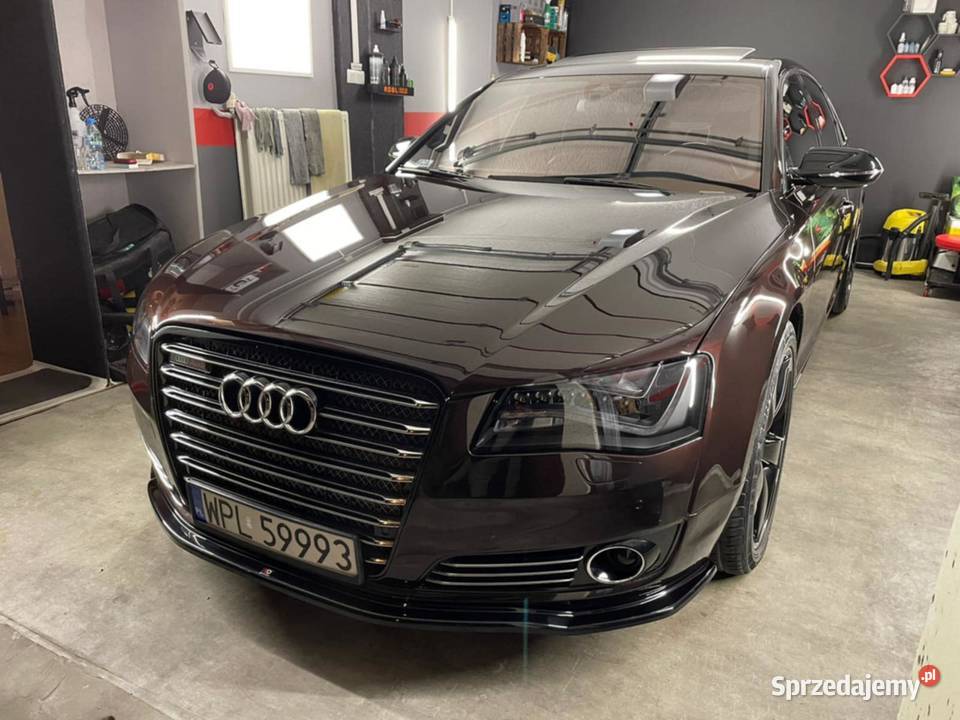 Audi A8L 42TDI QUATTRO Rok produkcji 2010 dolnośląskie Nowa Ruda