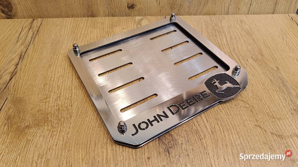 Ramka tablicy rejestracyjnej John Deere 190x150 Kabina i karoseria Babimost