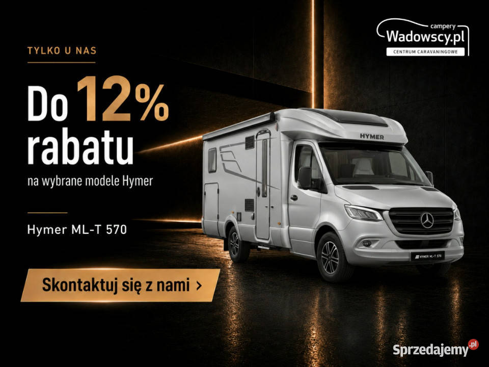 samochody kempingowe HymerEriba MLT 570 mazowieckie Janki