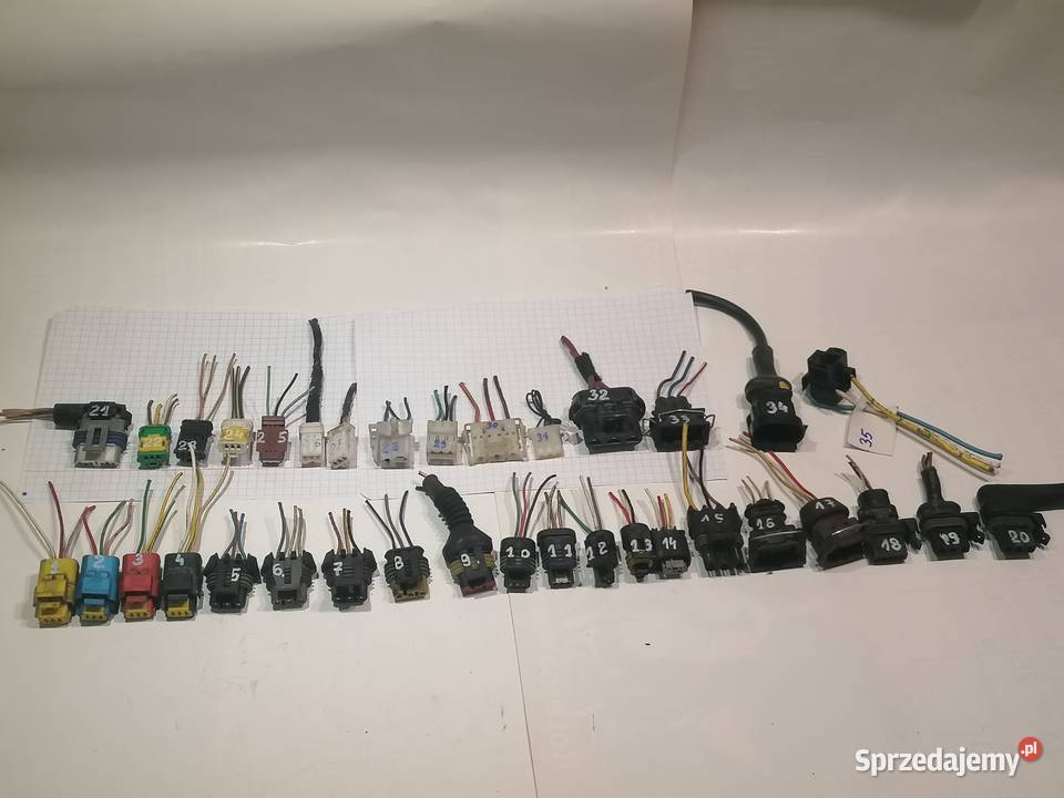 wtyczka 3pin Citroen Peugeot Renault osobowe Piotrków Trybunalski sprzedam