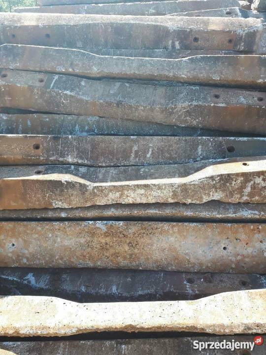 PODKŁADY kolejowe BETONOWE I DREWNIANE warmińsko-mazurskie Olsztyn sprzedam