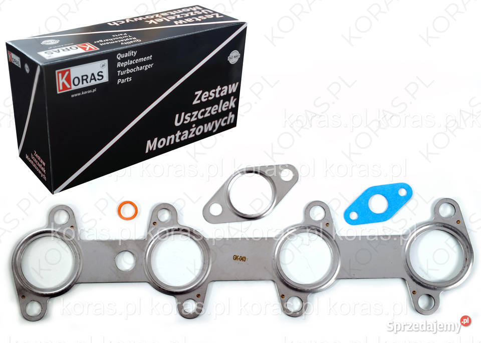Zestaw uszczelek GK043 7553730001 7528140001 Turbosprężarki świętokrzyskie Włoszczowice