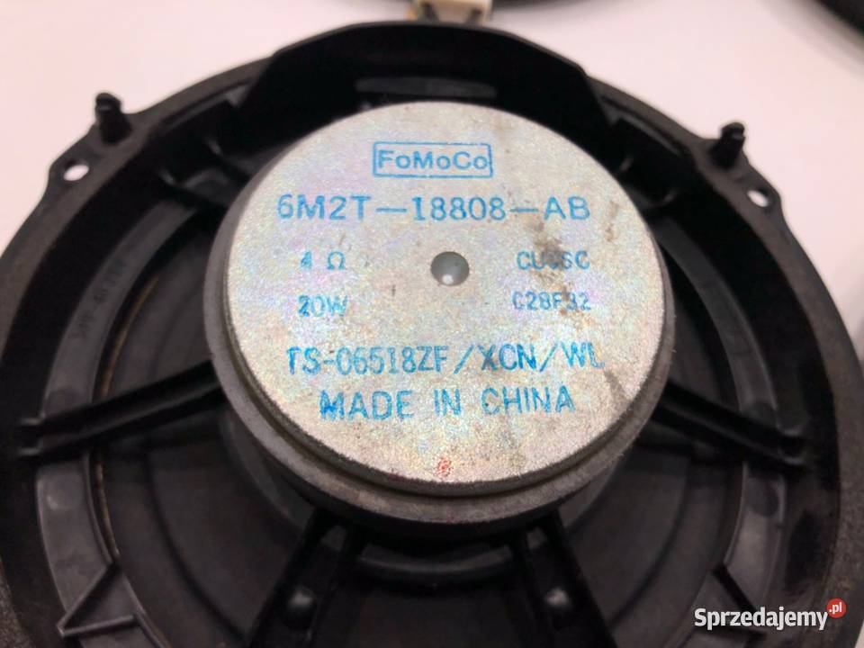 GŁOŚNIKI KOMPLET FORD S 6M2T18808AB Hatchback Sprzęt audio fabryczny