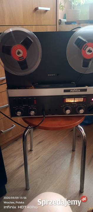 Do naprawy REVOX A 77 MK III wymienione głowice Wrocław