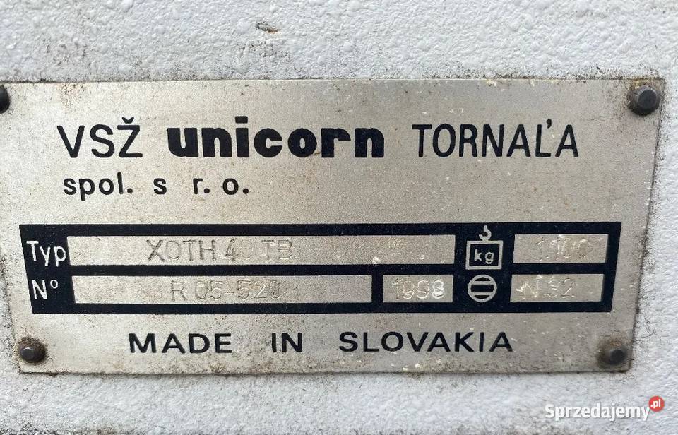 Giętarka do rur XOTH 40TB UNICORN Tornala