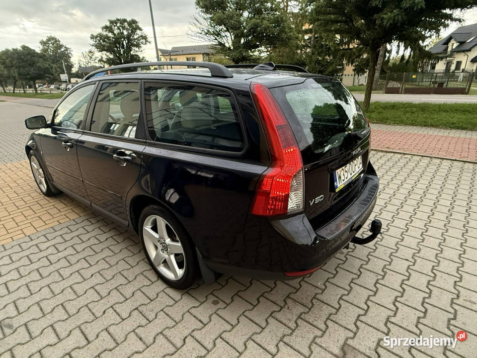 Volvo V50 Volvo V50 Lift 20B 2007r Skóra Kremowa Samochody osobowe Sokołów Podlaski sprzedam