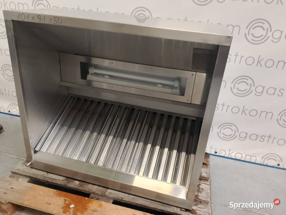 Okap przyścienny skrzyniowy Komat 101x91x50 z Wrocław