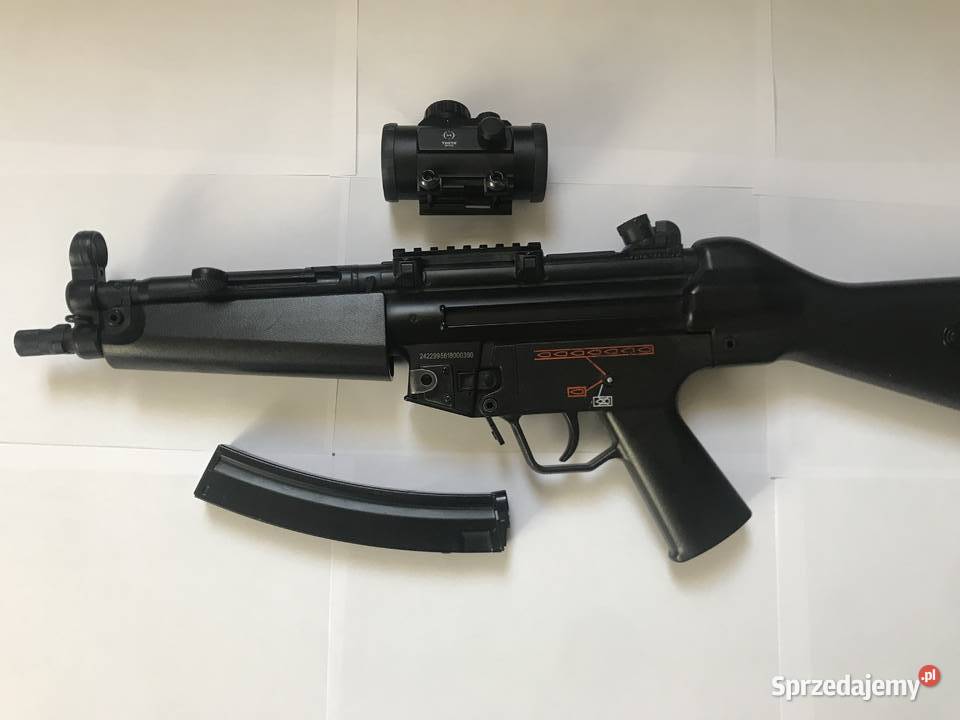 Replika MP5 asg kolimator maska ochronna Mielec