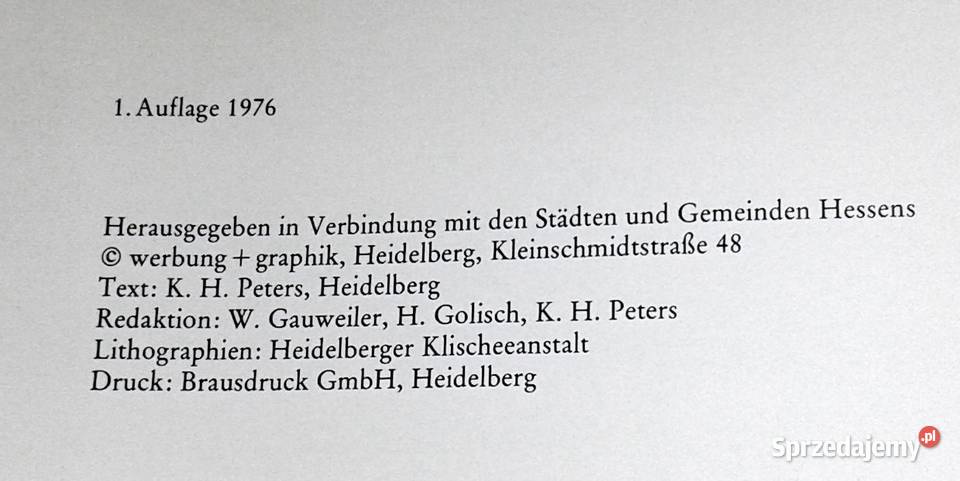 Hessen Land der Mitte Hesja kraj środka Pozostałe