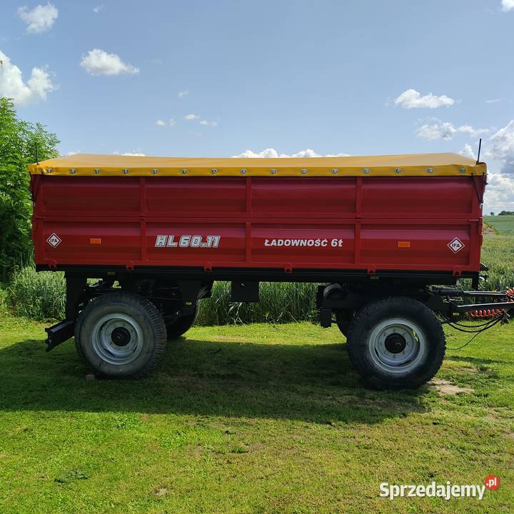 Hl 6011 Przyczepy rolnicze Mełgiew sprzedam