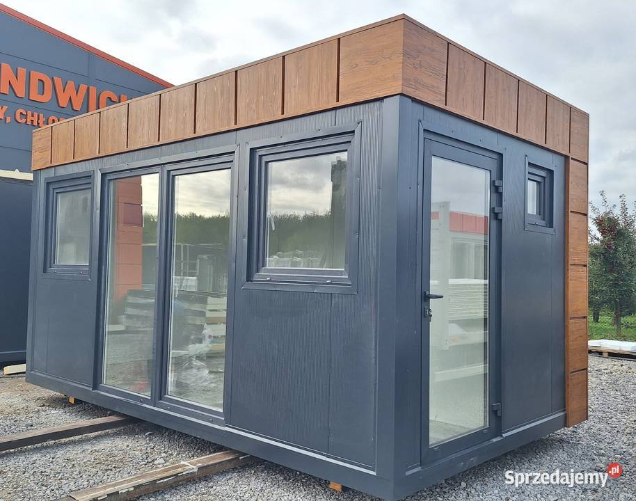 Pawilon PIR 100 całoroczny Sklep Modułowe Biuro Strzebielino