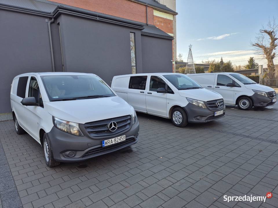 MERCEDES VITO 114 CDI 2017 FV 23 śląskie Częstochowa