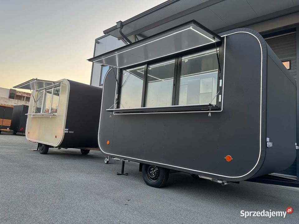 Przyczepa gastronomicznafood truck 35x2 LODY gastronomiczne