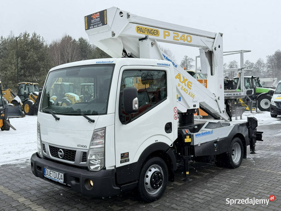 Nissan Cabstar Zwyżka Podnośnik Koszowy pierwszy właściciel Widełki