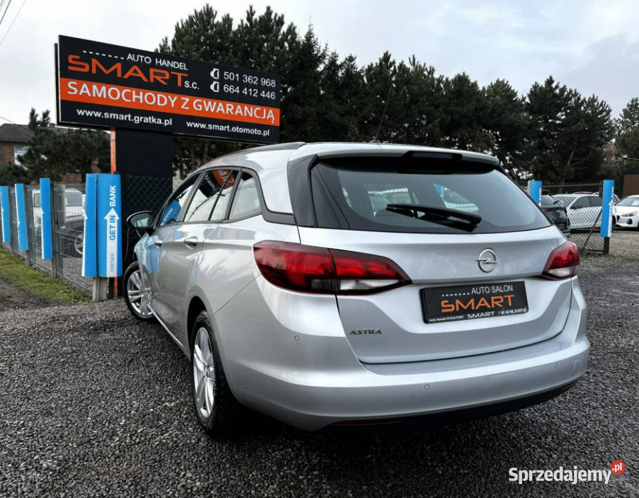 Opel Astra Android Auto Salon FV 23 1Rej 2021 1496cm3 Rydułtowy