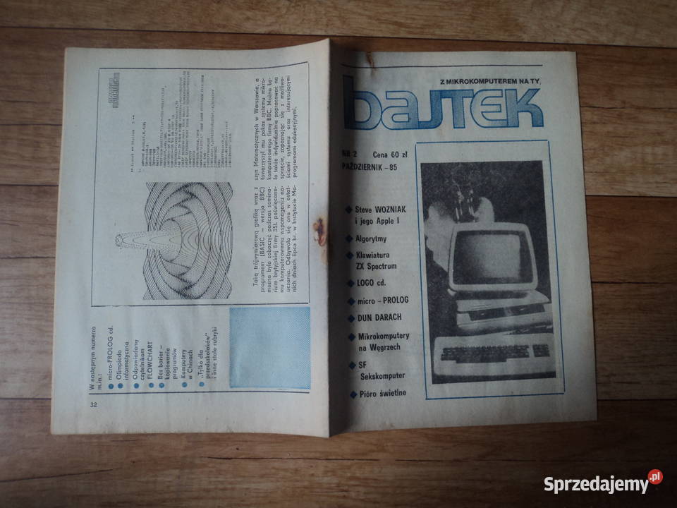 czasopisma Bajtek pierwsze cztery numery 14 Nowy Sącz sprzedam