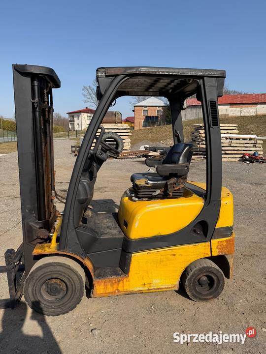 Wózek widłowy Yale GLP20 DIESEL triplex przesuw Kraśnik