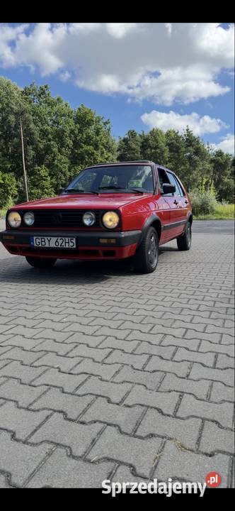VW Golf II GL 1990 16 td Nowa Podłoga i Progi manualna Golf kujawsko-pomorskie Świecie