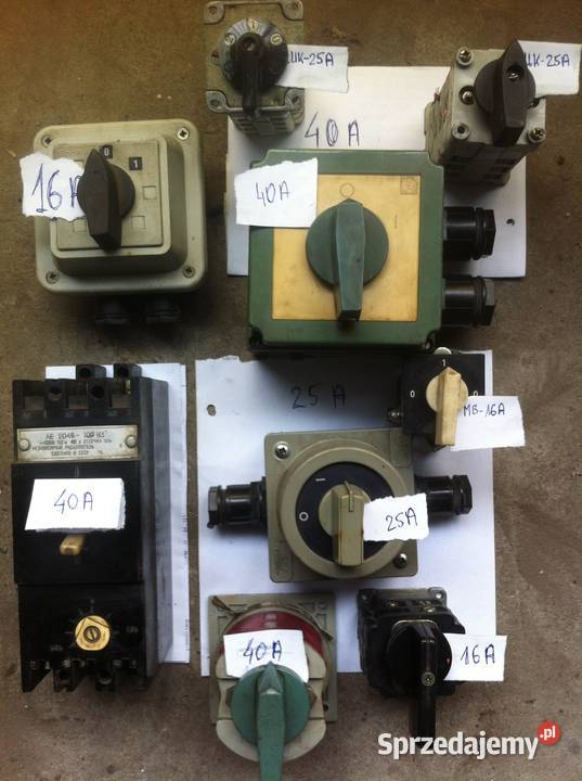 Wyłącznik z zabezpieczeniem 32A Warszawa