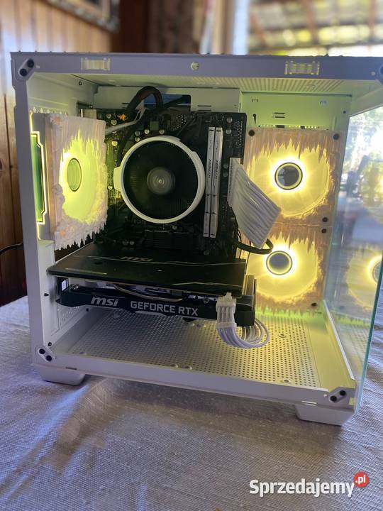 Gaming PC Ice Edition Ryzen 5 5500 RTX 2070 8GB Pamięć RAM 16 Szczecinek