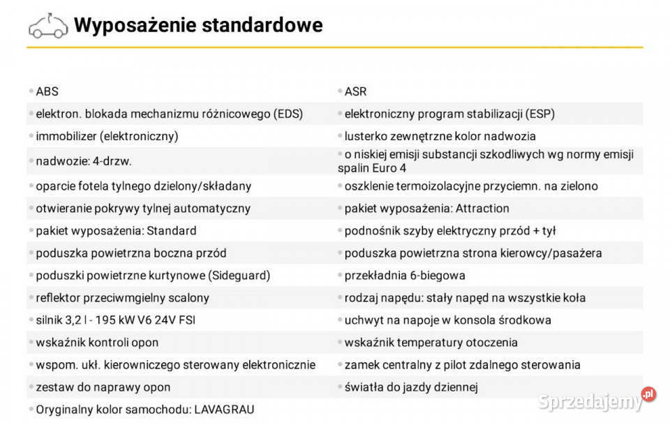 Audi A4 GWARANCJA 32 265 manual quattro radar Warszawa