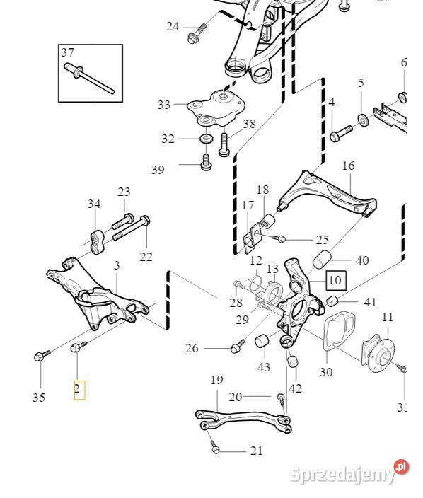 VOLVO oryginalna sruba M12x100 985063 OE