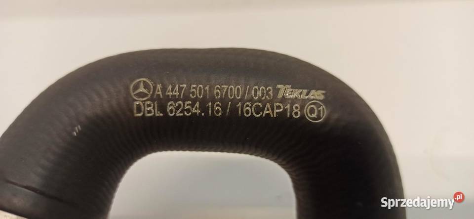 MERCEDES VITO W447 PRZEWÓD RURA WODY A4475016700 Węże chłodnicy