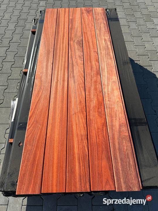 DESKA ELEWACJA Z AFRYKI PADOUK 15X145MM