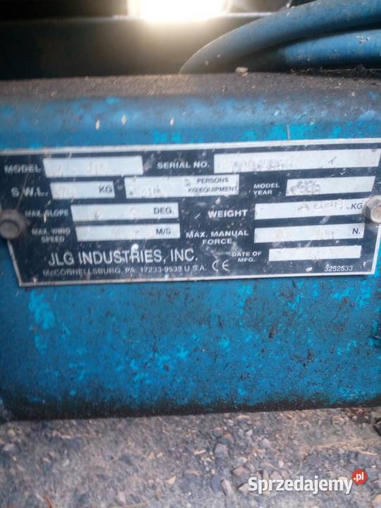 Zwyżka nozycowa spalinowa samojezdna Kraśnik