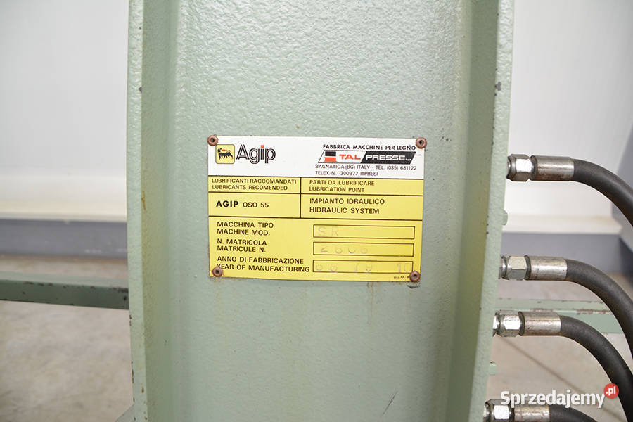 6568 PRASA RAMOWA ITALPRESSE SR 3100 Biertowice