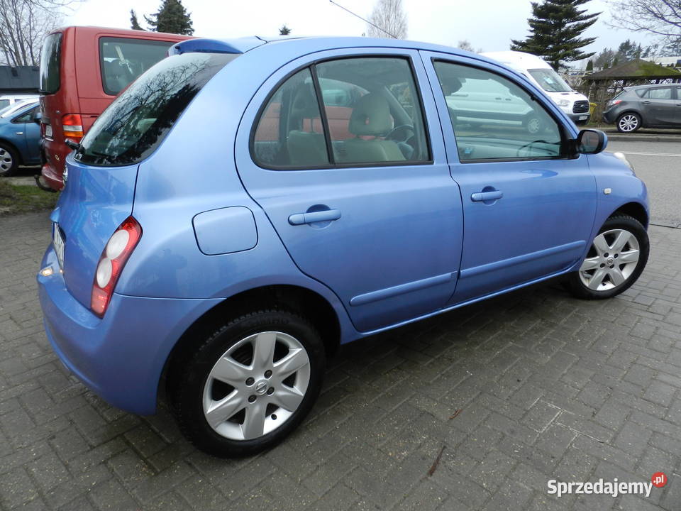 Nissan Micra Automat Klima 5 drzwi 1240cm3 warmińsko-mazurskie Olsztyn sprzedam