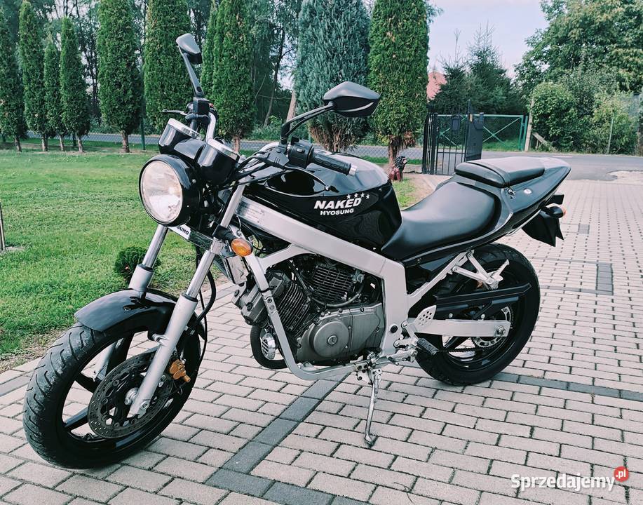 Hyosung Naked GT 125 Na kat A1B 11KM dolnośląskie Środa Śląska