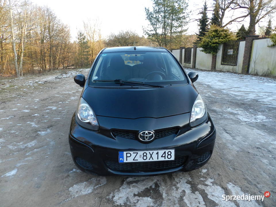 Toyota Aygo I 5drzwi KLIMA 1właścicielka SERWIS pierwszy właściciel wielkopolskie sprzedam