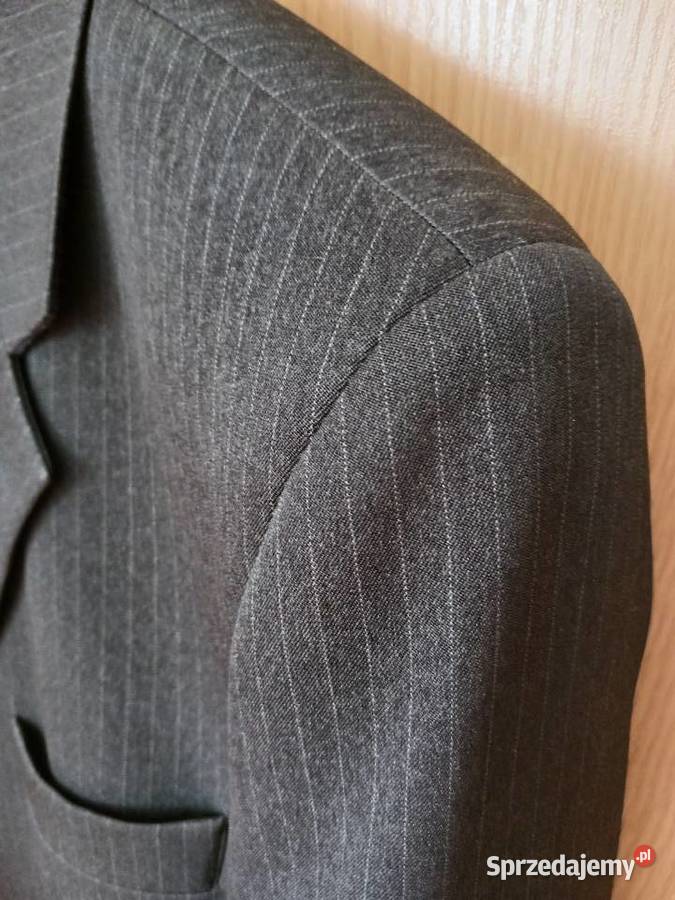 Garnitur męski 3 częściowy w paseczki 1709682 Częstochowa