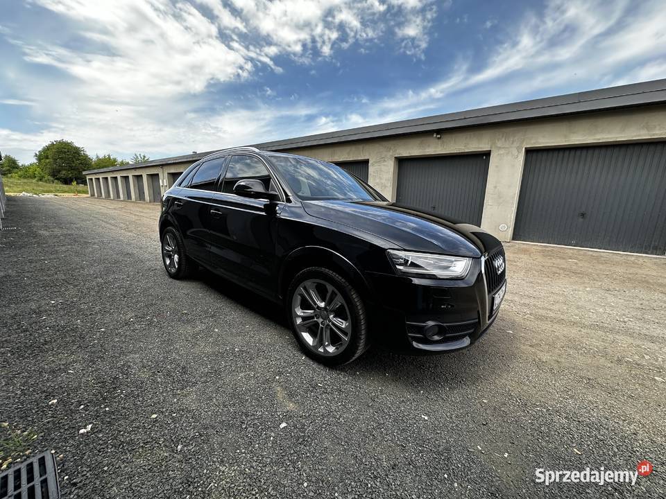 AUDI Q3 20 TFSI Quattro Sport S tronic czarny Q3 Chrzanów