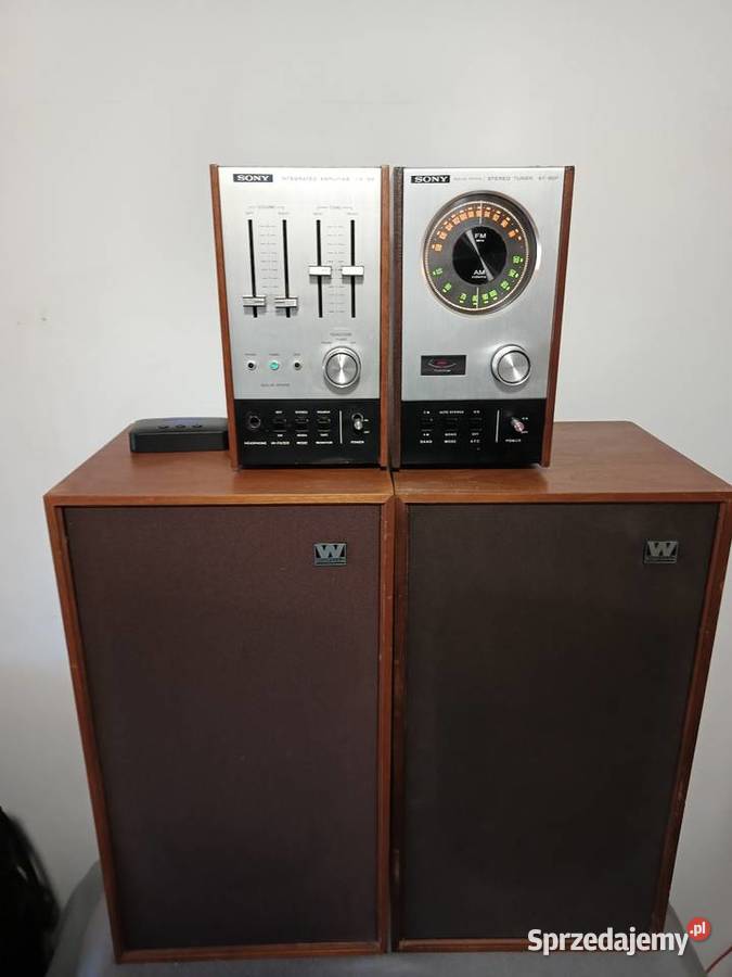 Zestaw Vintage SONY WHARFEDALE Wieże i miniwieże pomorskie Gdynia