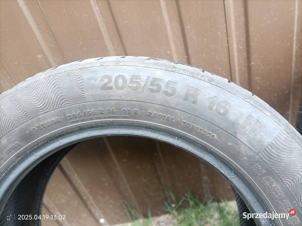 Opony letnie 20555R16 sprzedam