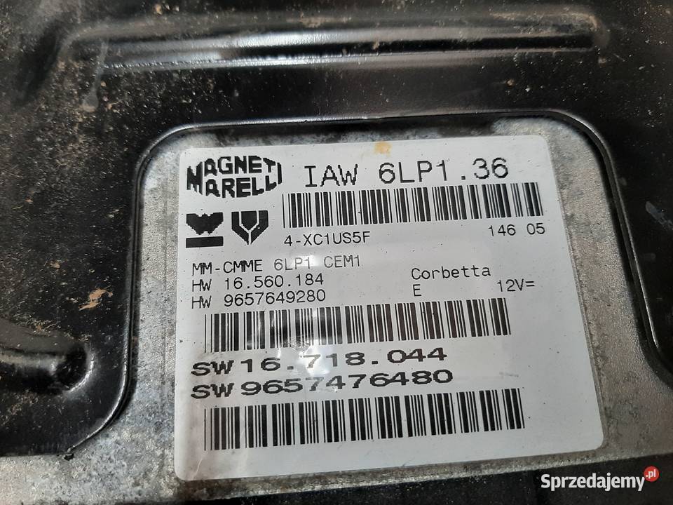 PEUGEOT Citroen 9657649280 IAW6LP136 Sterownik Ksawerów sprzedam