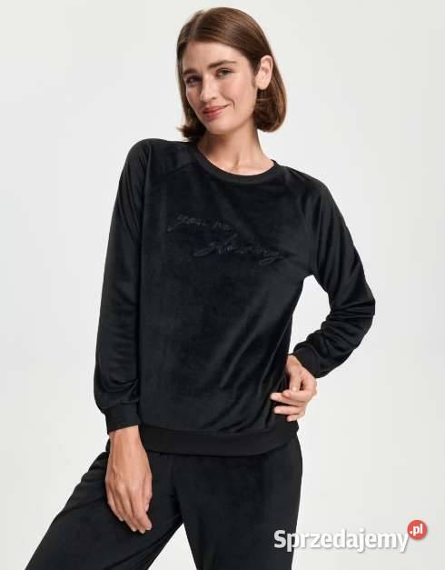 czarna piżama welurowa xs 34 sinsay Toruń sprzedam