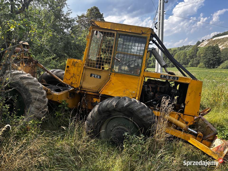 Ciągnik zrywkowy LKT81 sprzedaż syndyka dolnośląskie