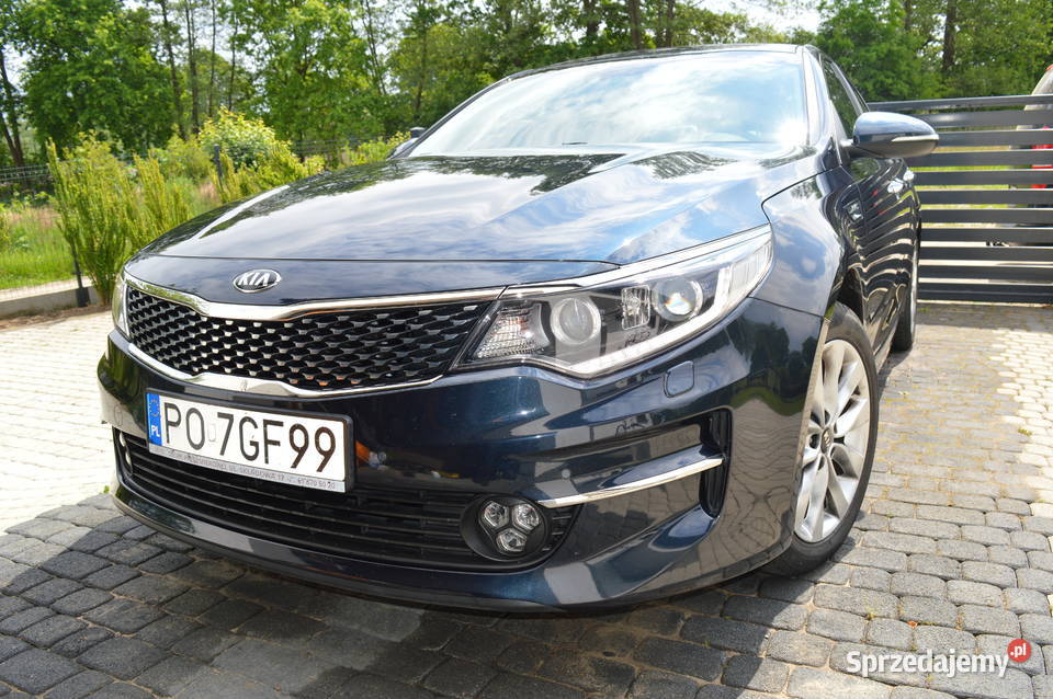 KIA Optima Salon Polska ogranicznik prędkości Nowy Tomyśl