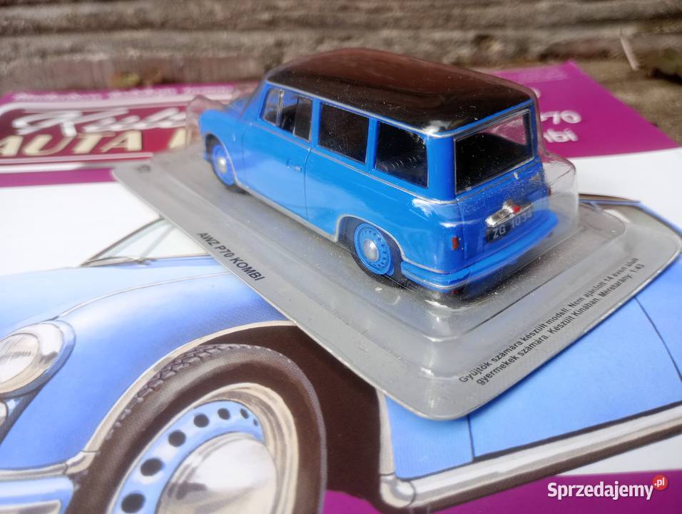 AWZ P70 KOMBI kultowe auta PRL deagostini model Warszawa