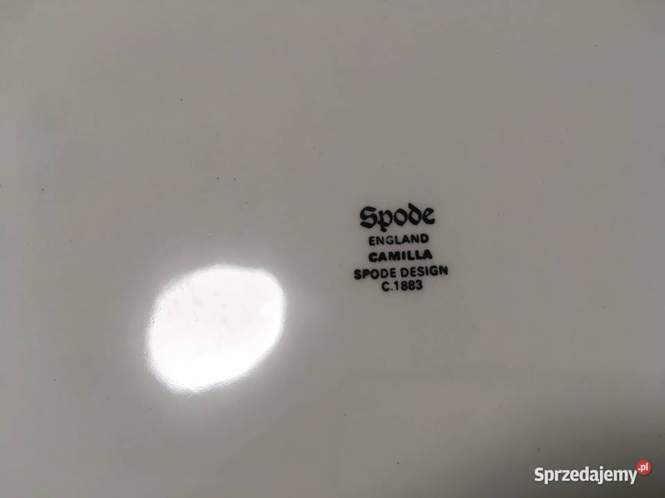 Angielska patera porcelana Spode Camilla Kołobrzeg
